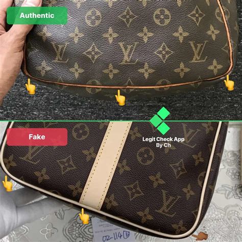 brown louis vuitton bag real or fake|authenticate a louis vuitton bag.